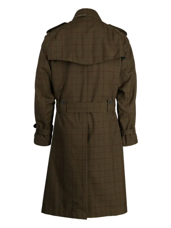 Kolor Patchworked double-breasted Trench Coat - Farfetch