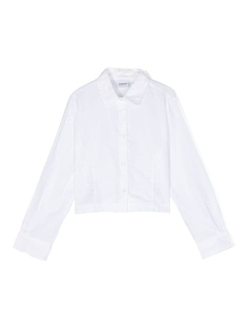 button-up long-sleeved shirt