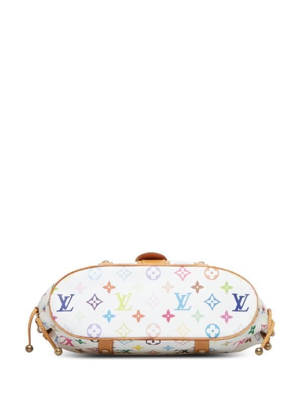 LOUIS VUITTON Theda PM Monogram Multicolor And White Hand Bag