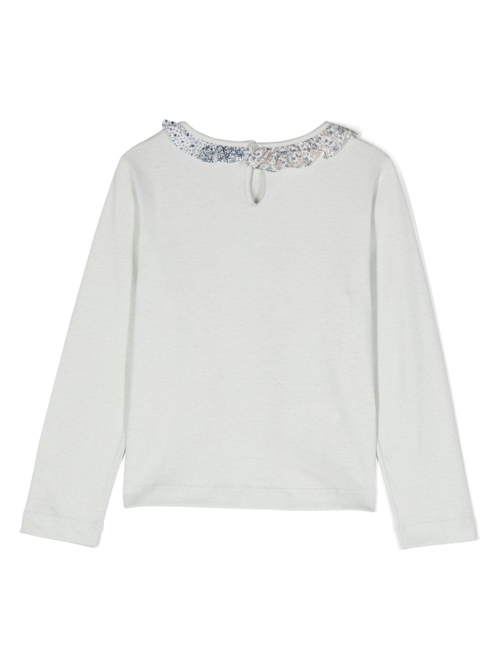 Il Gufo ruffled cotton T-shirt - Groen