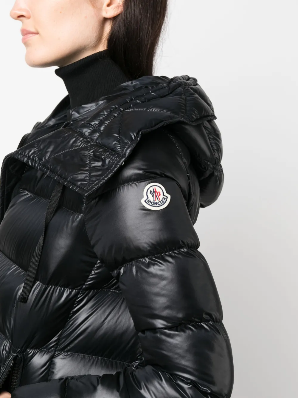 Moncler suyen shop hooded zip coat