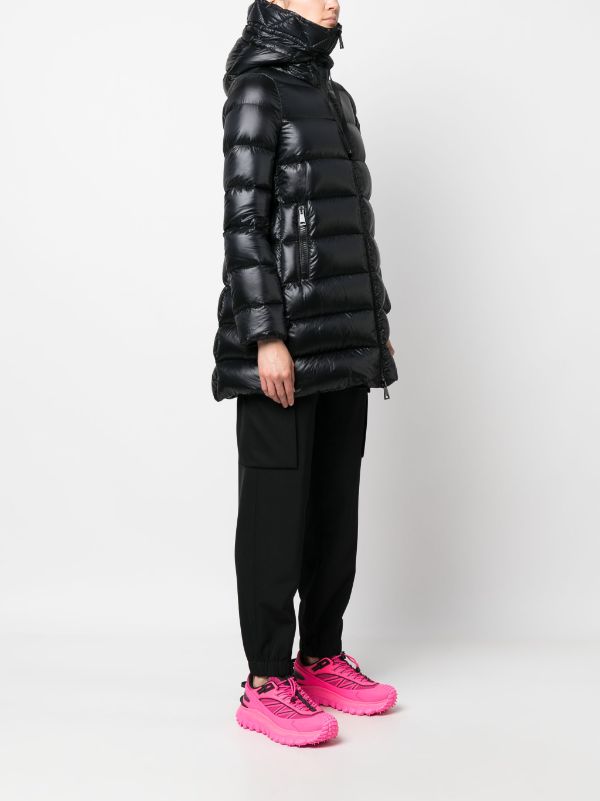 Moncler Suyen Quilted Hooded Coat - Farfetch