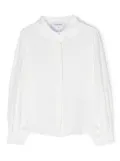 Simonetta Peter Pan-collar button-up shirt - White