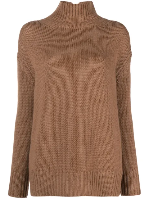 Liska high-neck cashmere jumper