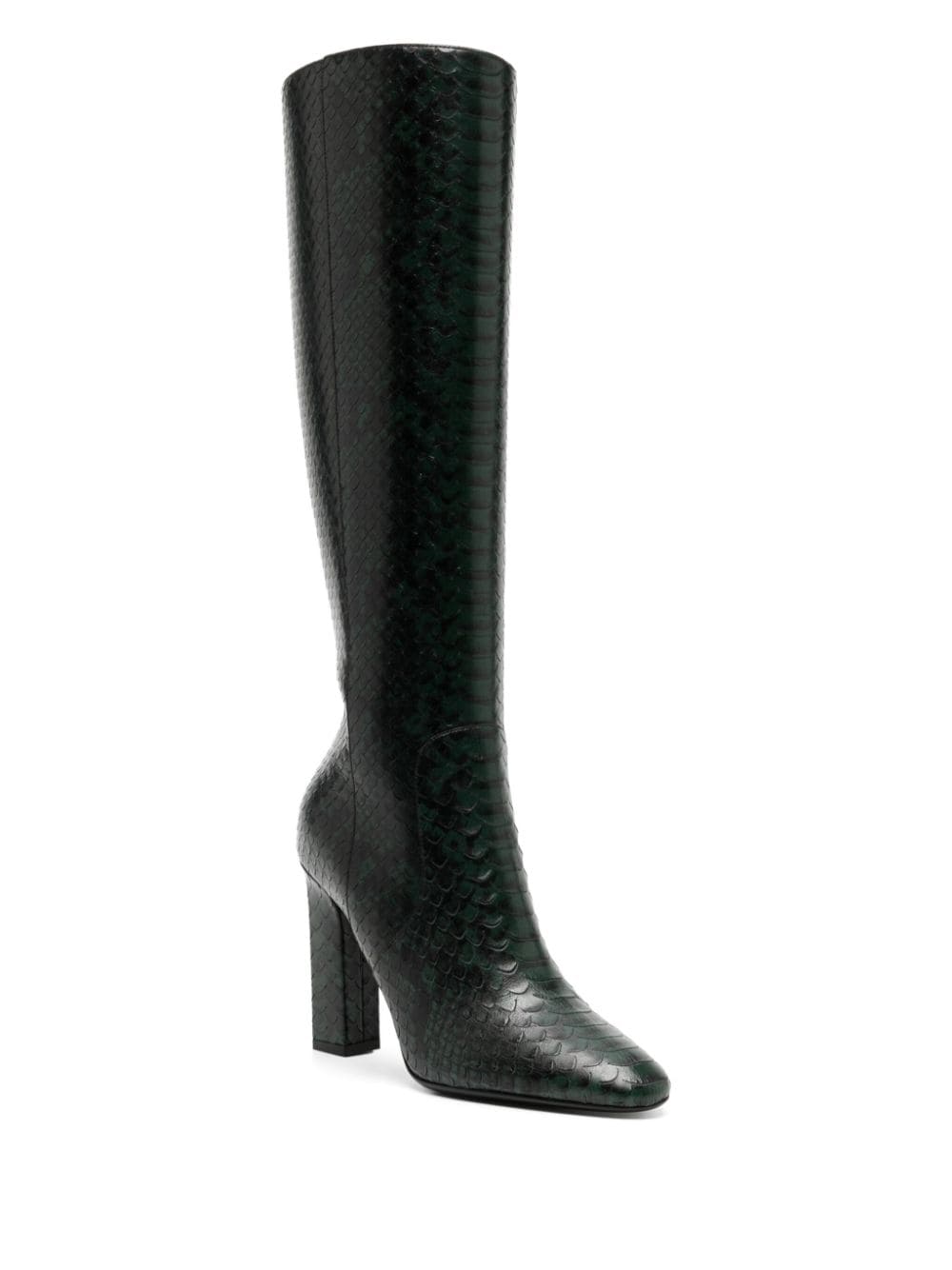 Image 2 of Michael Kors Collection Carly Runway 100mm leather boots