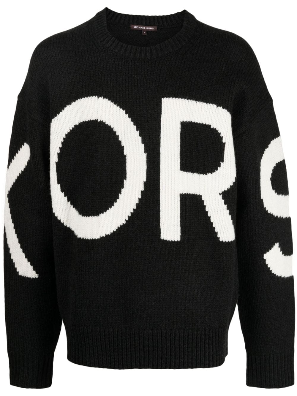 Michael Kors Kors Knit Sweater In Black