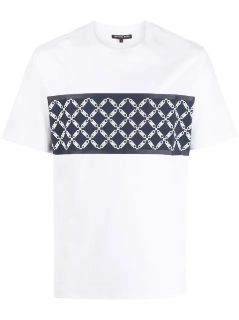 Michael Kors Empire logo-print cotton T-shirt