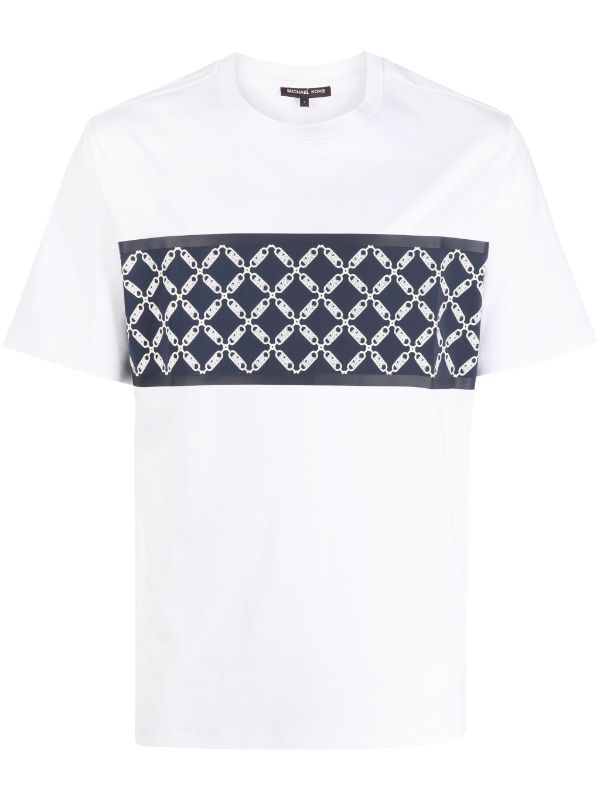 Michael Kors Empire logo-print Cotton T-shirt - Farfetch