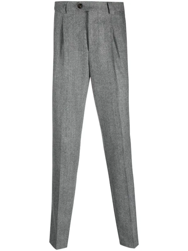 BRUNELLO CUCINELLI ブルネロクチネリ センタープレス パンツ Brunello Cucinelli センタープレス パンツ | ニュートラル