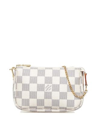 The Pochette Accessoires Damier Azur Shoulder Bag