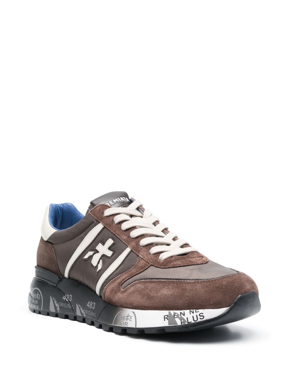 Premiata Lander low-top sneakers - Bruin