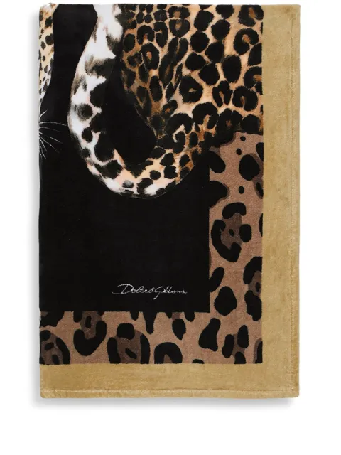 Dolce & Gabbana terry cotton beach towel