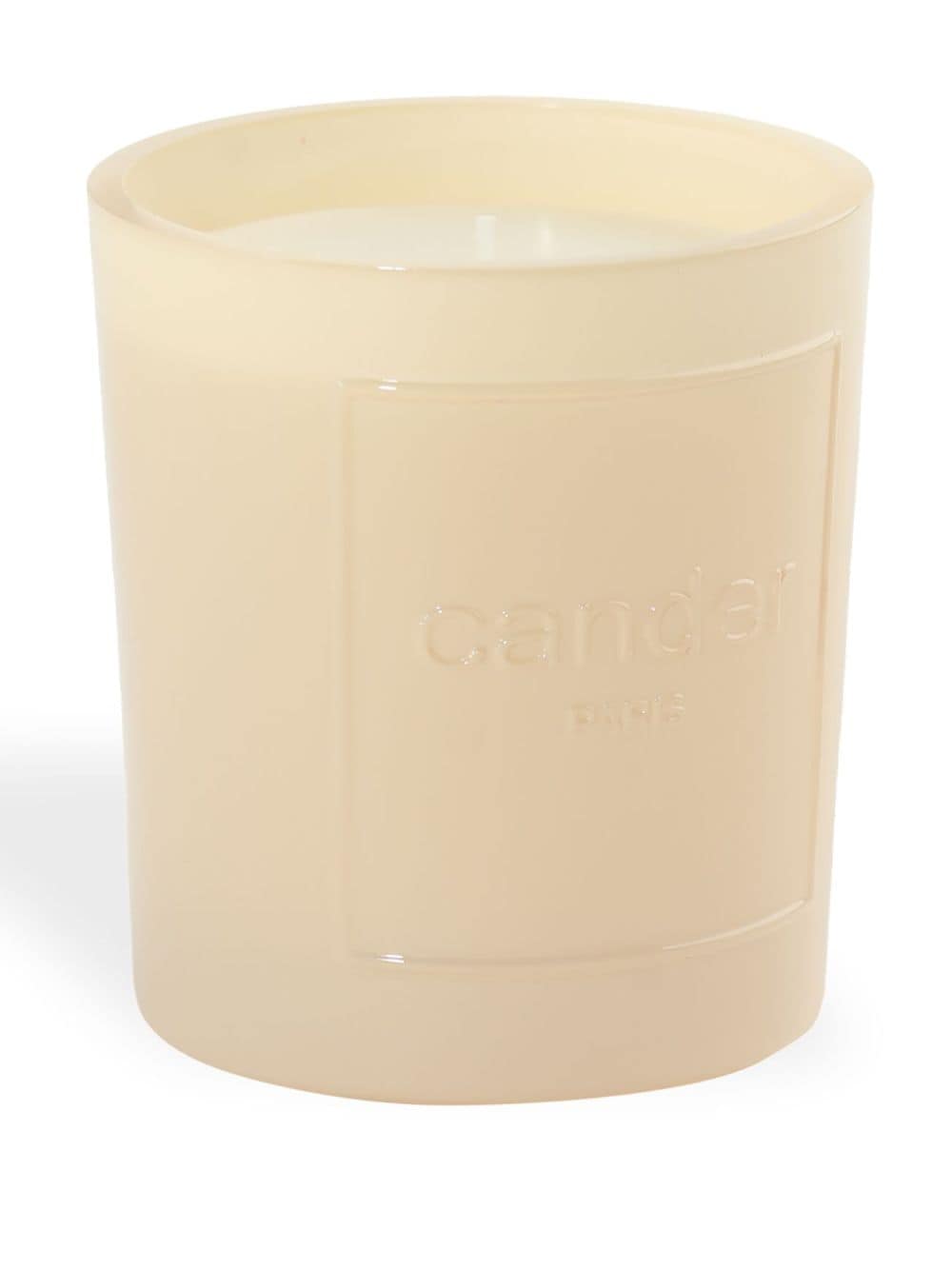 Shop Cander Matriarch Logo-embossed Candle In Neutrals