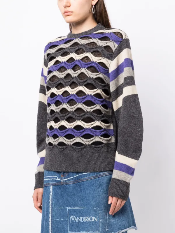 Toga Pulla slit-border Knit Jumper - Farfetch