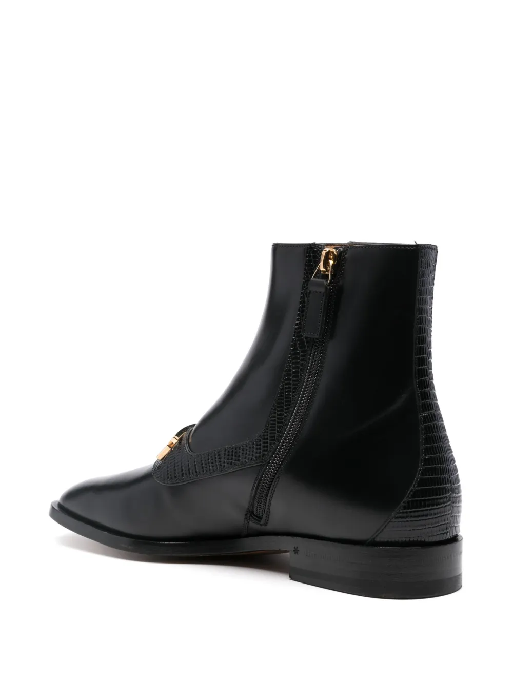 Gucci Geometric G ankle boots Black