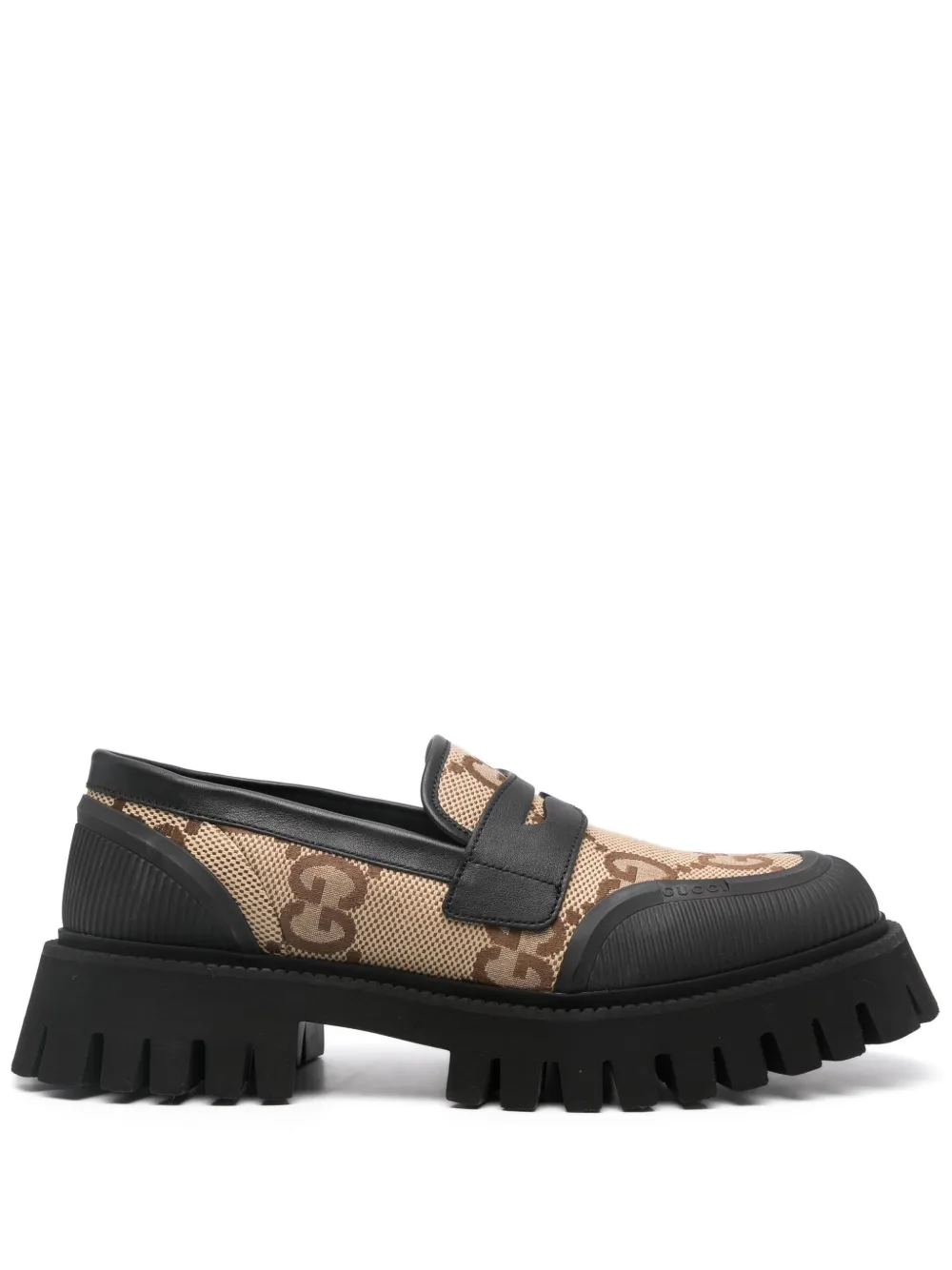 Gucci Maxi GG panelled loafers | Black | Image 1