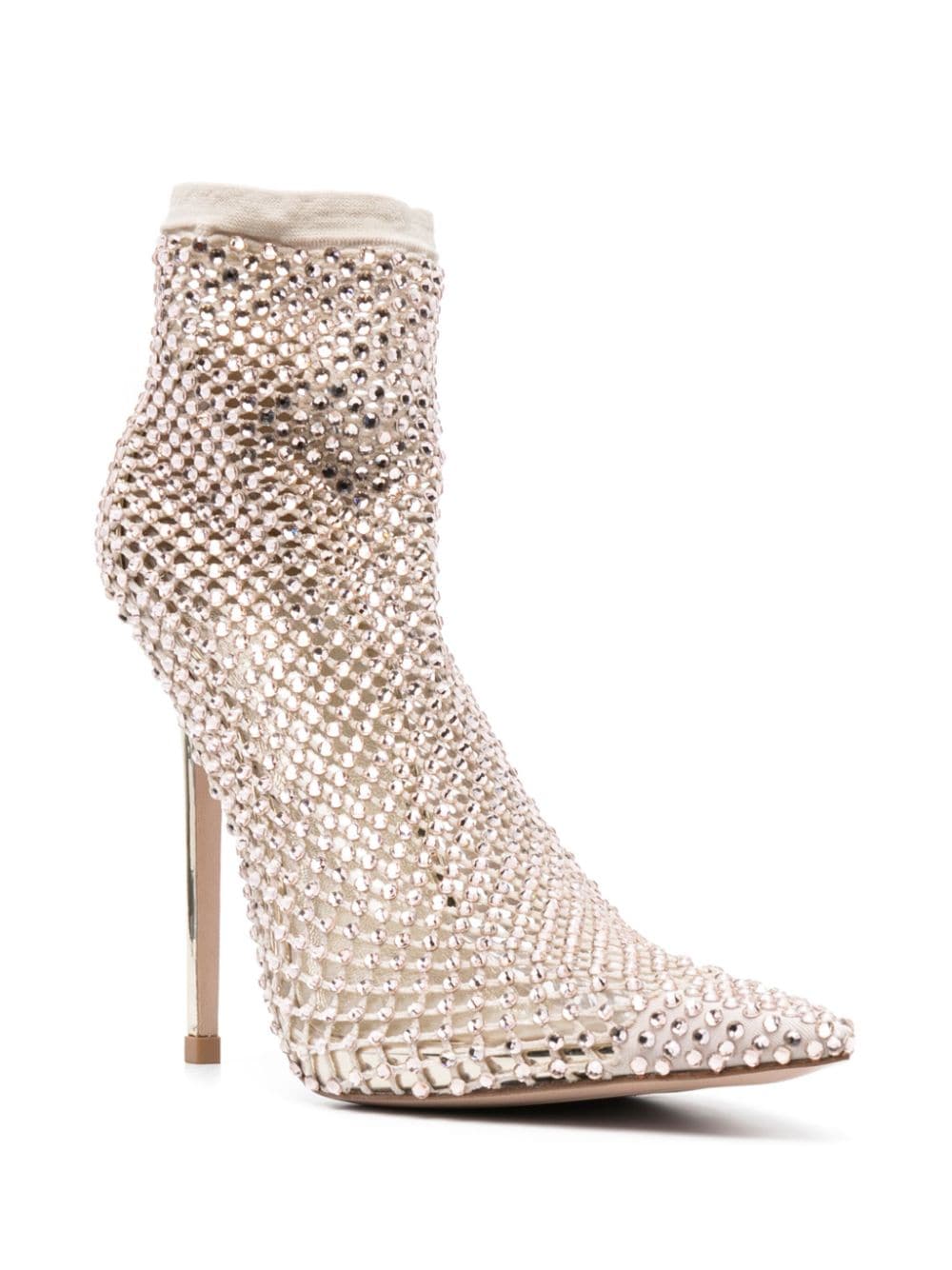 Le Silla Gilda 125mm crystal-embellished pumps - Roze