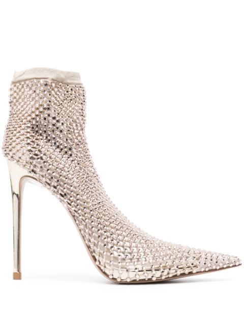 Le Silla Gilda 125mm crystal-embellished pumps Women