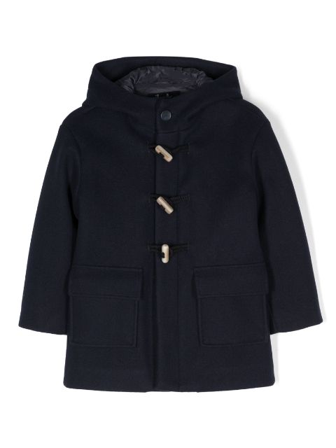 Il Gufo Montgomery hooded duffle coat