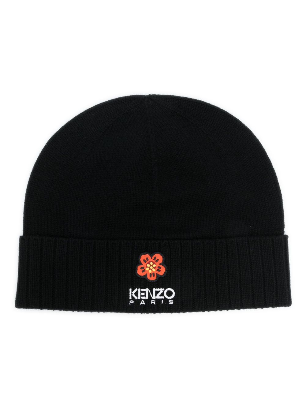 Kenzo Boke Flower-motif Wool Beanie - Farfetch