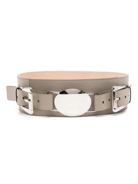 Michael Kors Collection Gloria double-buckle belt 