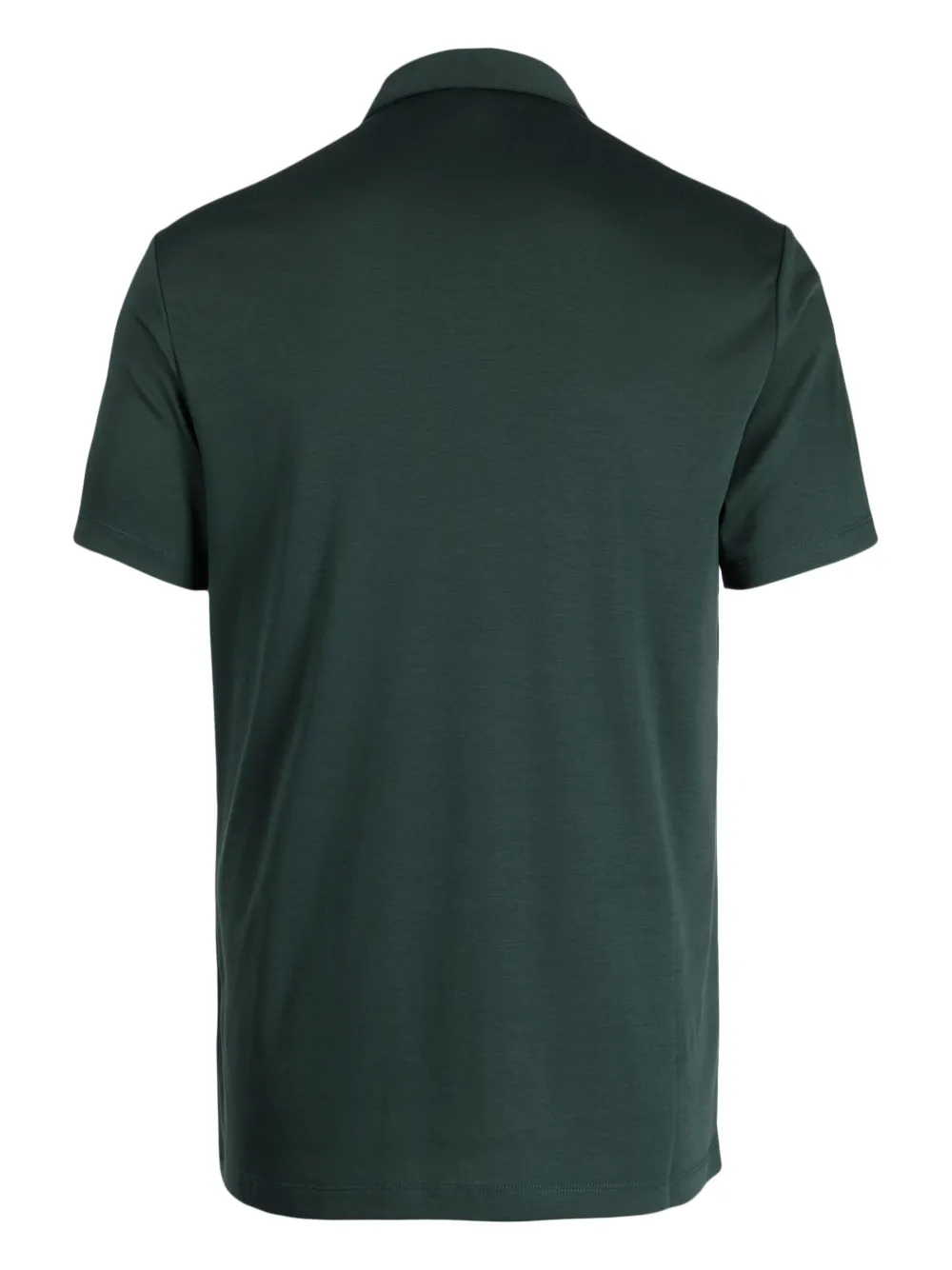 Michael Kors logo-embroidered cotton polo shirt - Groen