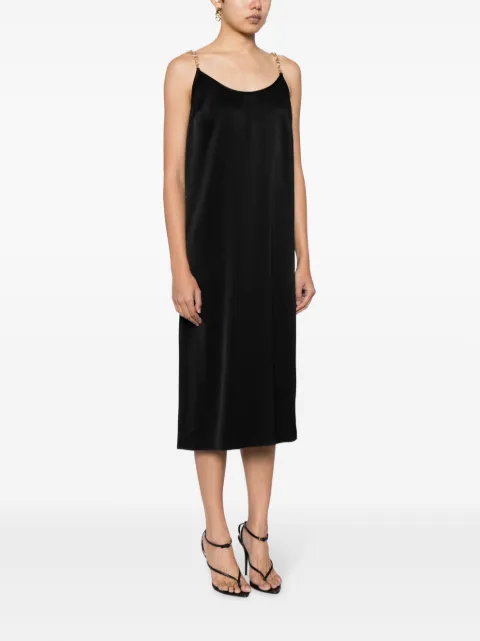 Michael Kors chain-link crepe midi dress MF381UK99G - 2
