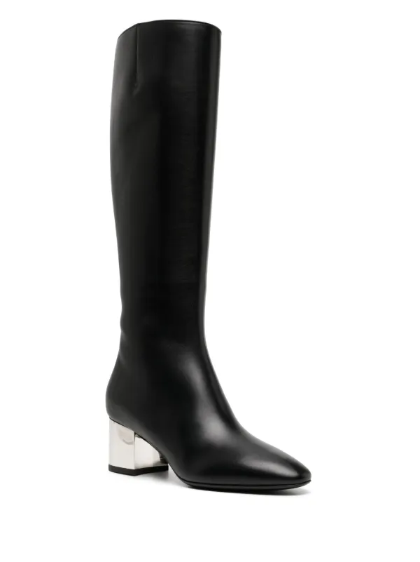 Michael Kors Collection Ali 50mm Leather Boots Farfetch