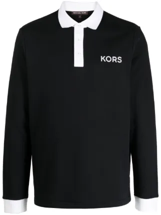 Michael kors long sleeve polo shirt hotsell