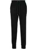 Michael Kors logo-print strap cotton track pants - Black