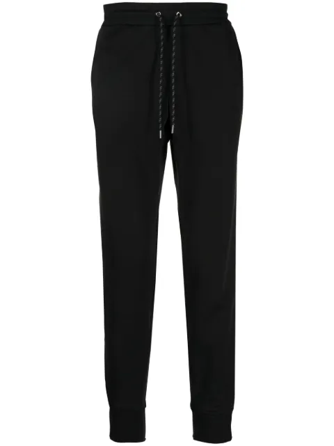 Michael Kors logo-print strap cotton track pants 