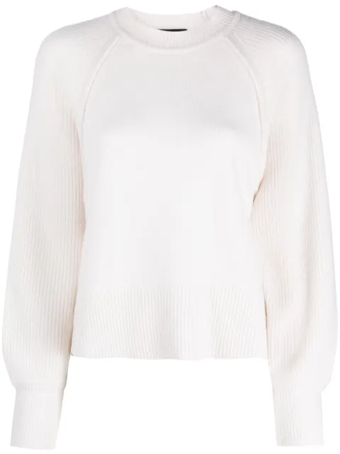 Piazza Sempione raglan-sleeved cashmere knitted jumper