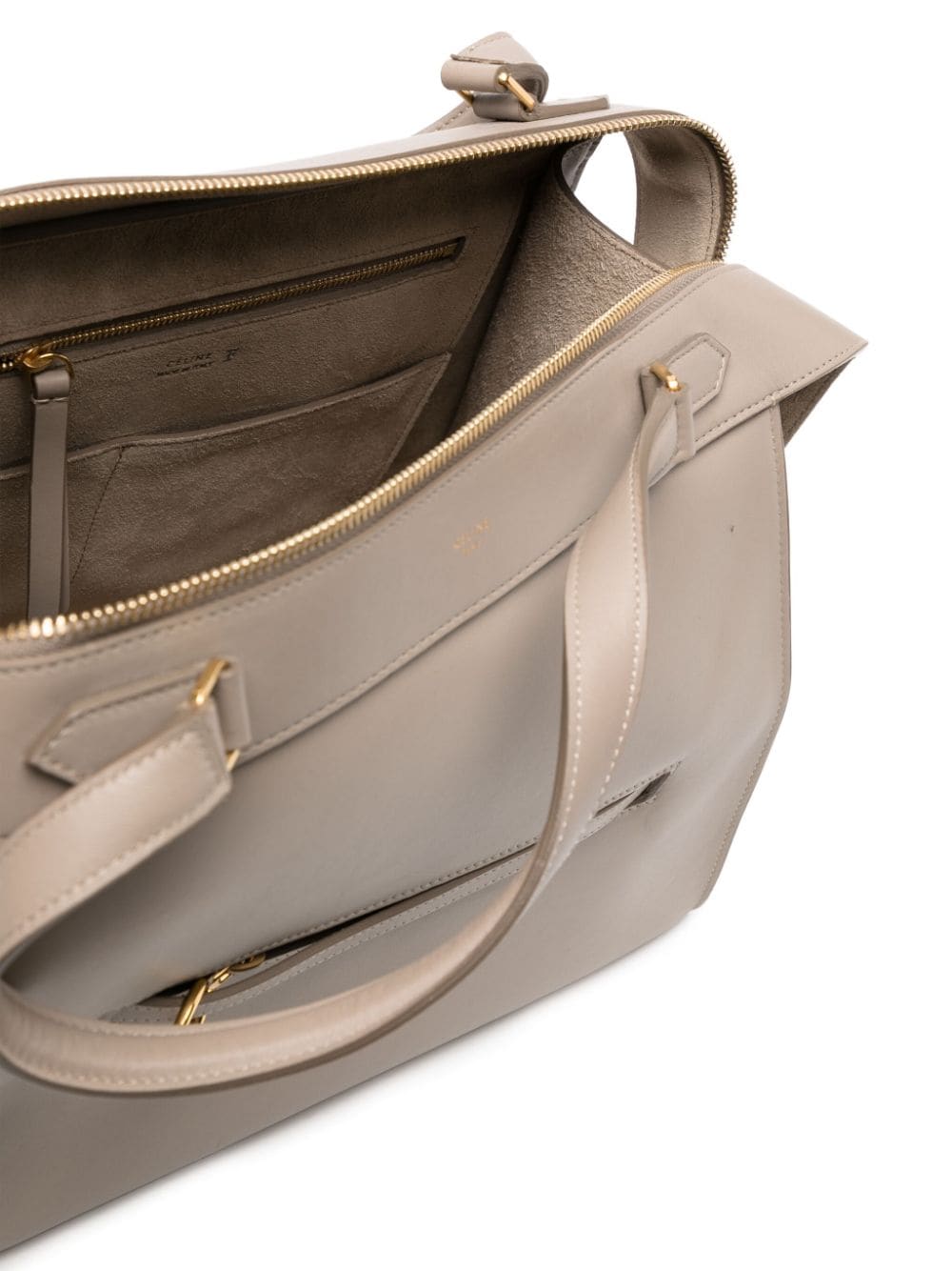 Céline Pre-Owned Ring Leather Handbag - Farfetch