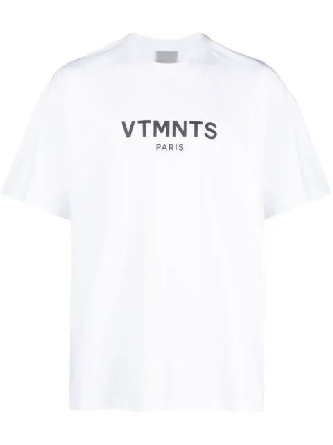 VTMNTS logo-print cotton T-shirt