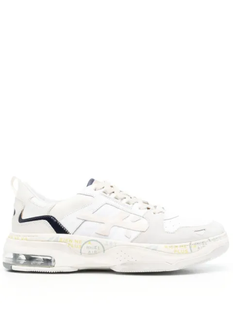 Premiata Drake logo-patch sneakers 