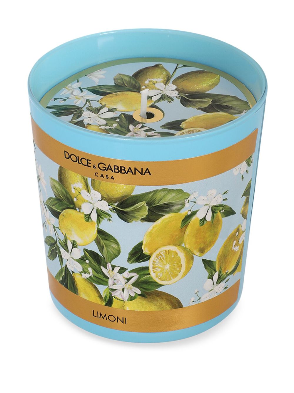 DOLCE & GABBANA LEMON GRAPHIC-PRINT CANDLE (250G) 