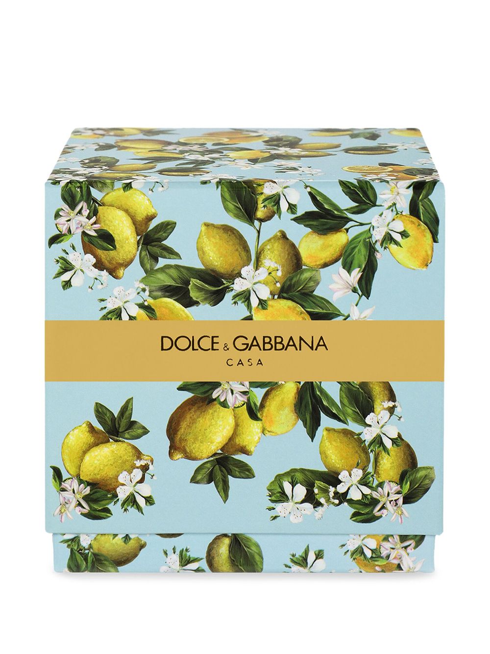 DOLCE & GABBANA LEMON GRAPHIC-PRINT CANDLE (250G) 