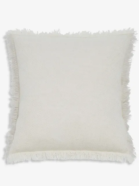alonpi cashmere Spix frayed-edge cushion 