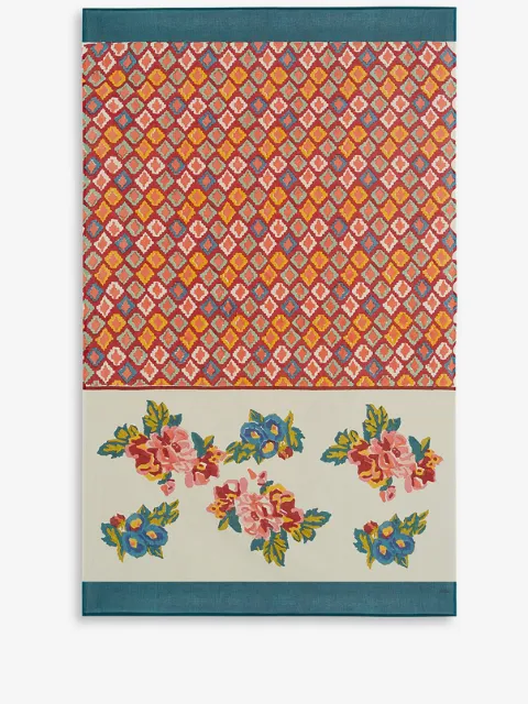 Lisa Corti Lisa Bouquet graphic-print beach towel