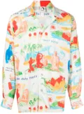 Endless Joy graphic-print long-sleeve shirt - Multicolour
