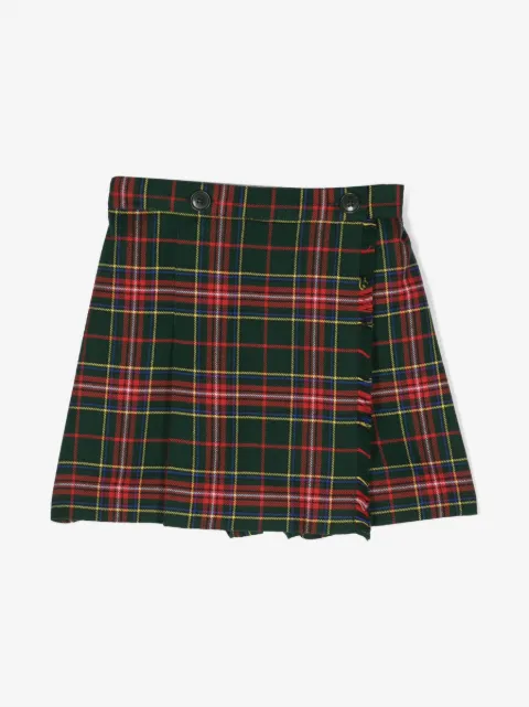 Siola Crocus plaid-check shorts