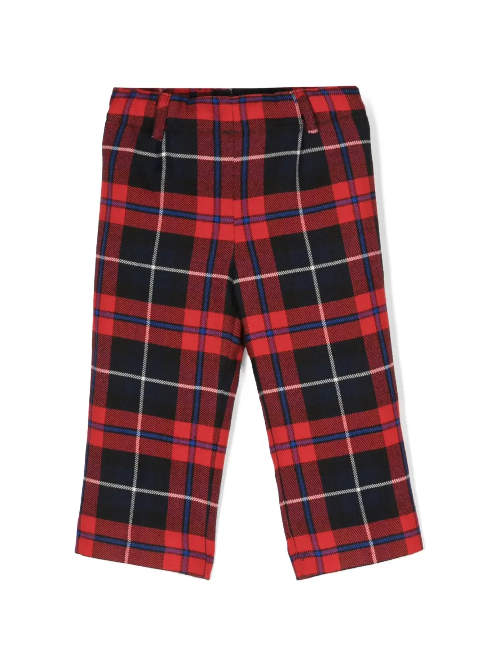 Siola Pantaloni tartan - Rosso