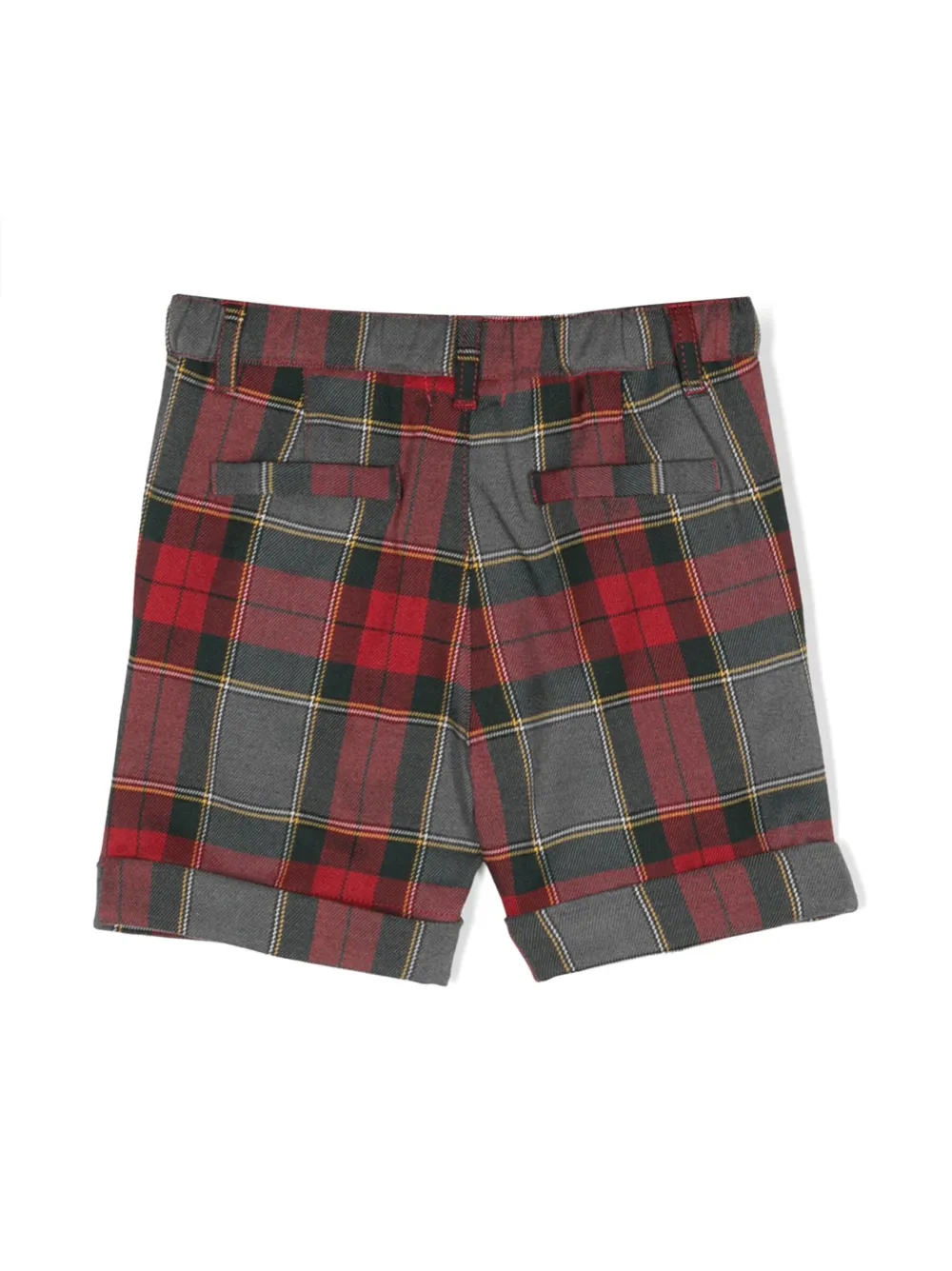Siola Geruite shorts Grijs