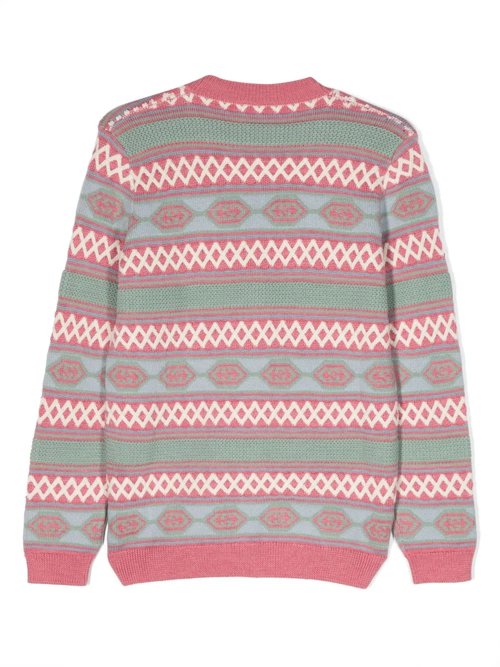 Gucci Kids Interlocking G wool cardigan | Girls Cardigans | Image 2