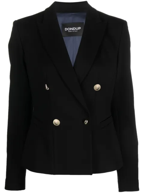 DONDUP blazer con doble botonadura y solapas de pico