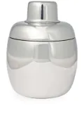 Kay Bojesen polished-finish oval-body shaker (900ml) - Silver
