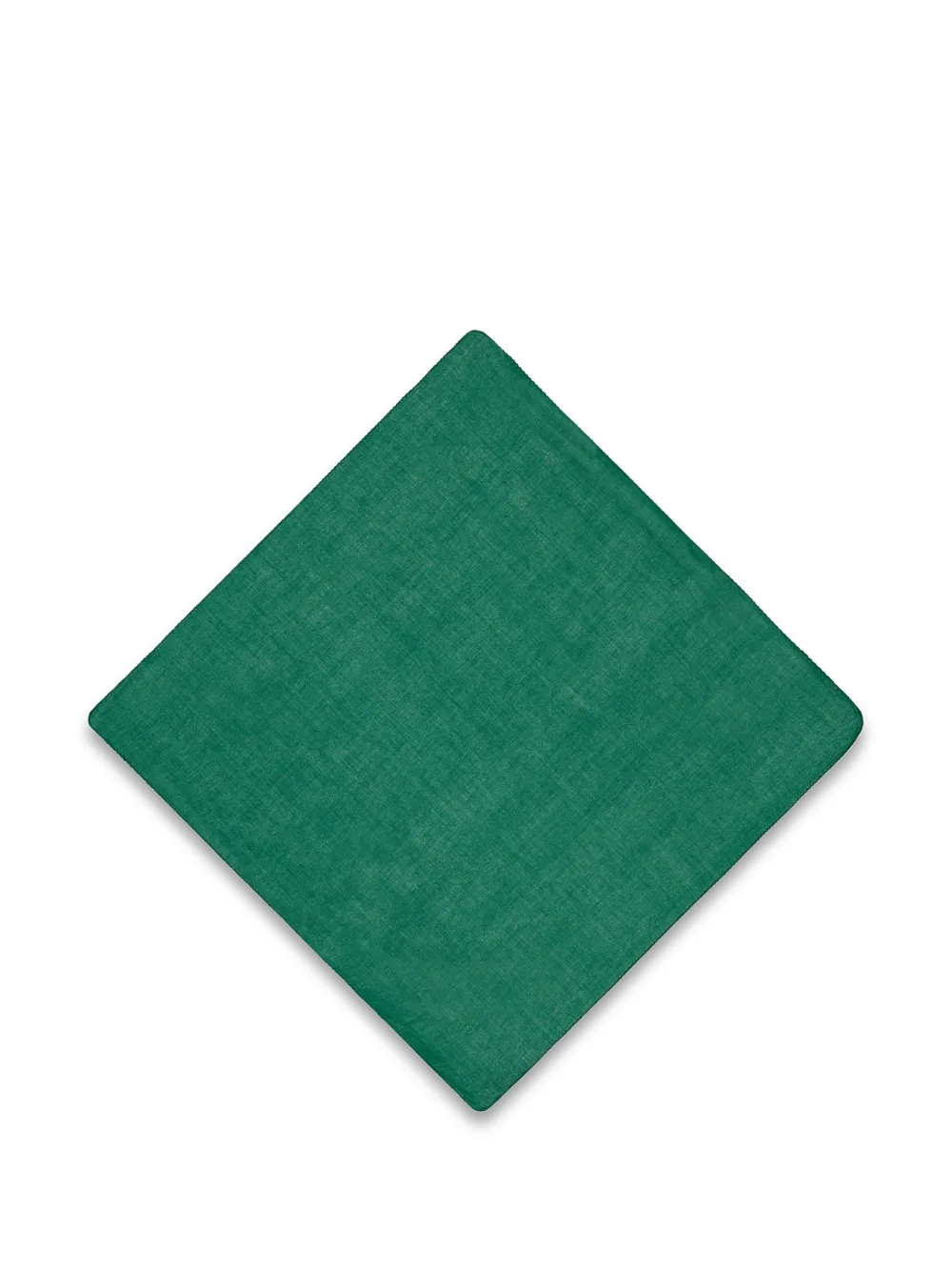 Lisa Corti Square Cotton Napkins (set Of 6) In Green