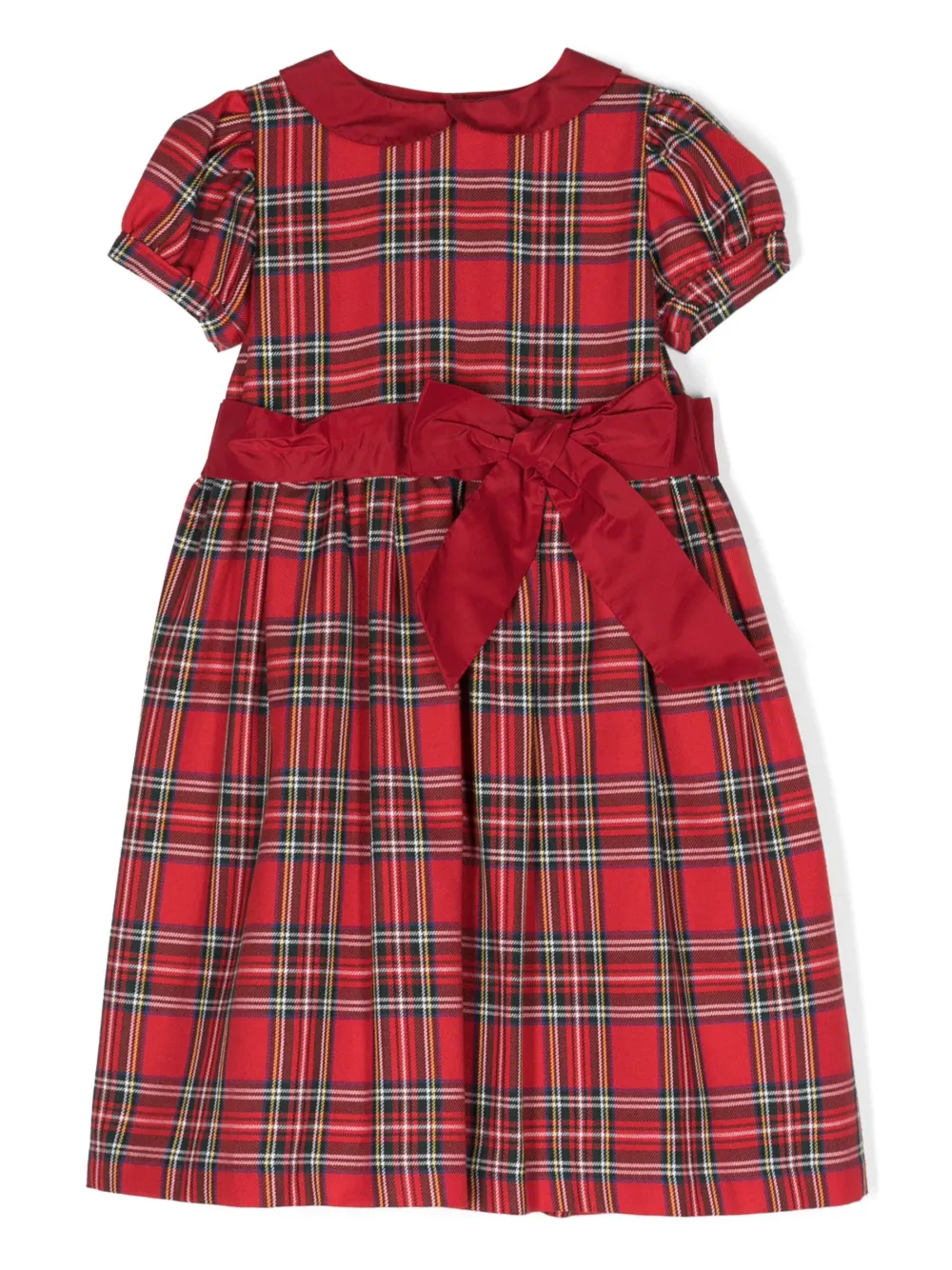 Siola vestido midi con detalle de moño | rojo | Image 1