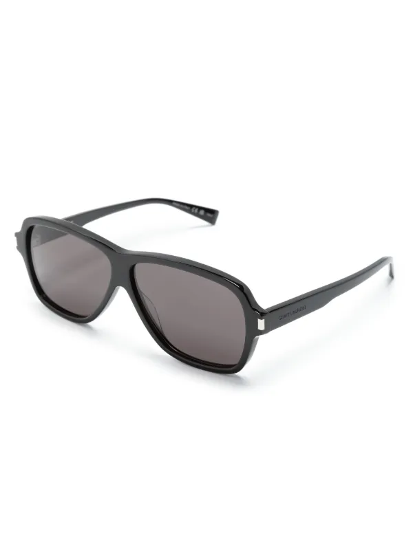 S*様 saint laurent サングラス Saint Laurent Eyewear オーバーサイズ サングラス | ブラック