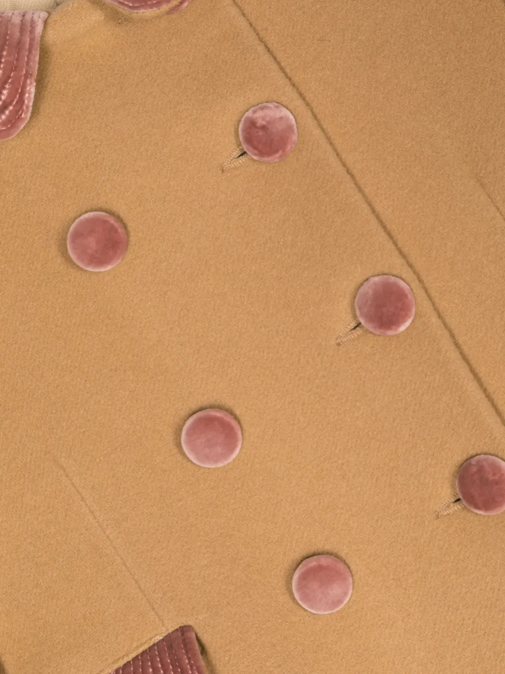 Siola Milano Wool Coat In 中性色